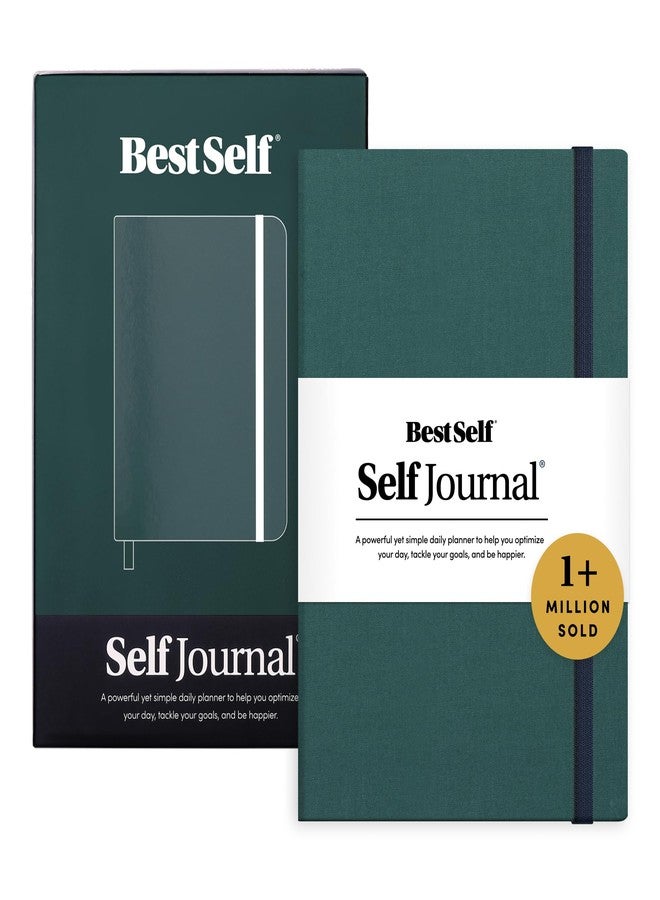 بست سيلف كو. مفكرة BestSelf للتخطيط الذاتي والأهداف لمدة 13 أسبوعًا - مفكرة يومية غير مؤرخة مناسبة للرجال والنساء الذين يعانون من اضطراب فرط الحركة ونقص الانتباه | تتبع الإنتاجية والامتنان والتأمل والعادات | منظم حياة لعام 2025 مع توجيهات، لون أخضر غابي - Image 1